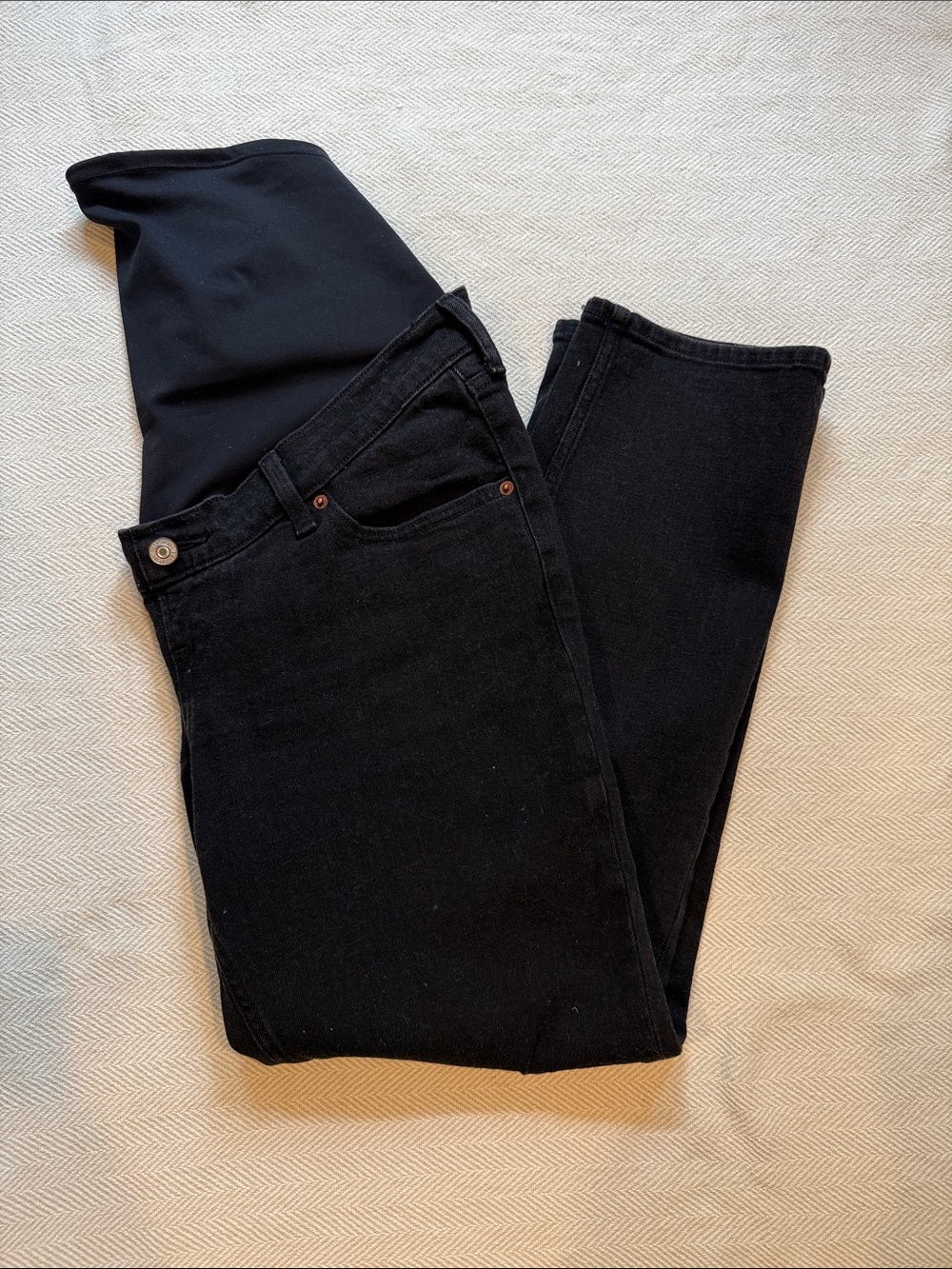Abercrombie & Fitch Maternity Ankle Straight Jean